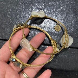 Bourbon and Bowties Gold and Silver Bamboo-Inspired Bracelet